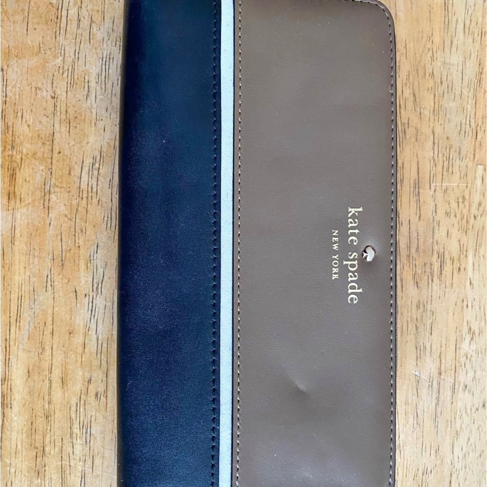 kate spade Black and Tan Wallet